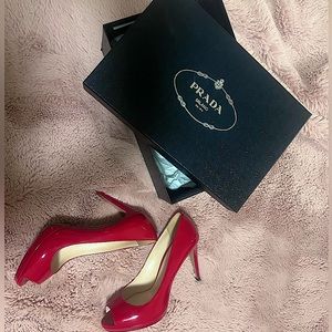 Red Prada Heel